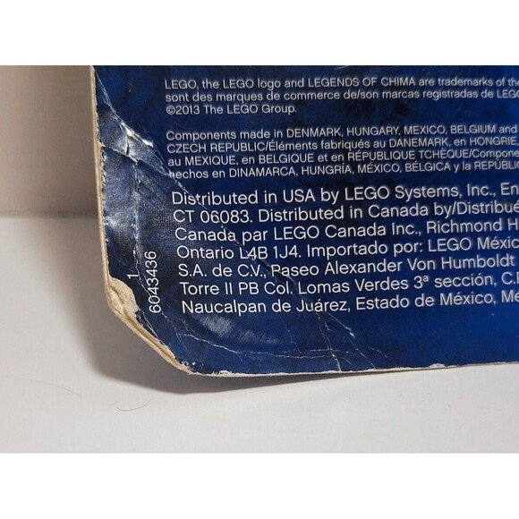 LEGO LEGENDS OF CHIMA 70110 SPEEDORZ GRIZZAM TOWER TARGET BATTLEPACK - Picture 3 of 7